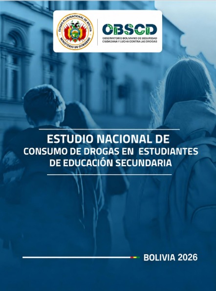 Portada del Estudio Nacional de Consumo de Drogas en Estudiantes de Educación Secundaria