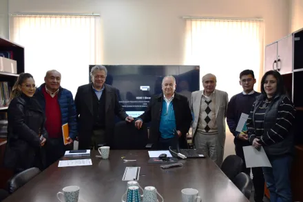 Reunión para la construcción del Gabinete de Relaciones Internacionales del Ministerio de Gobierno en el OBSCD