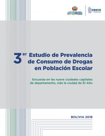 3er Estudio de Prevalencia de Consumo de Drogas en Población Escolar