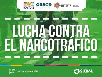Lucha contra el narcotráfico - Boletín N° 4 (a jun. 2025)